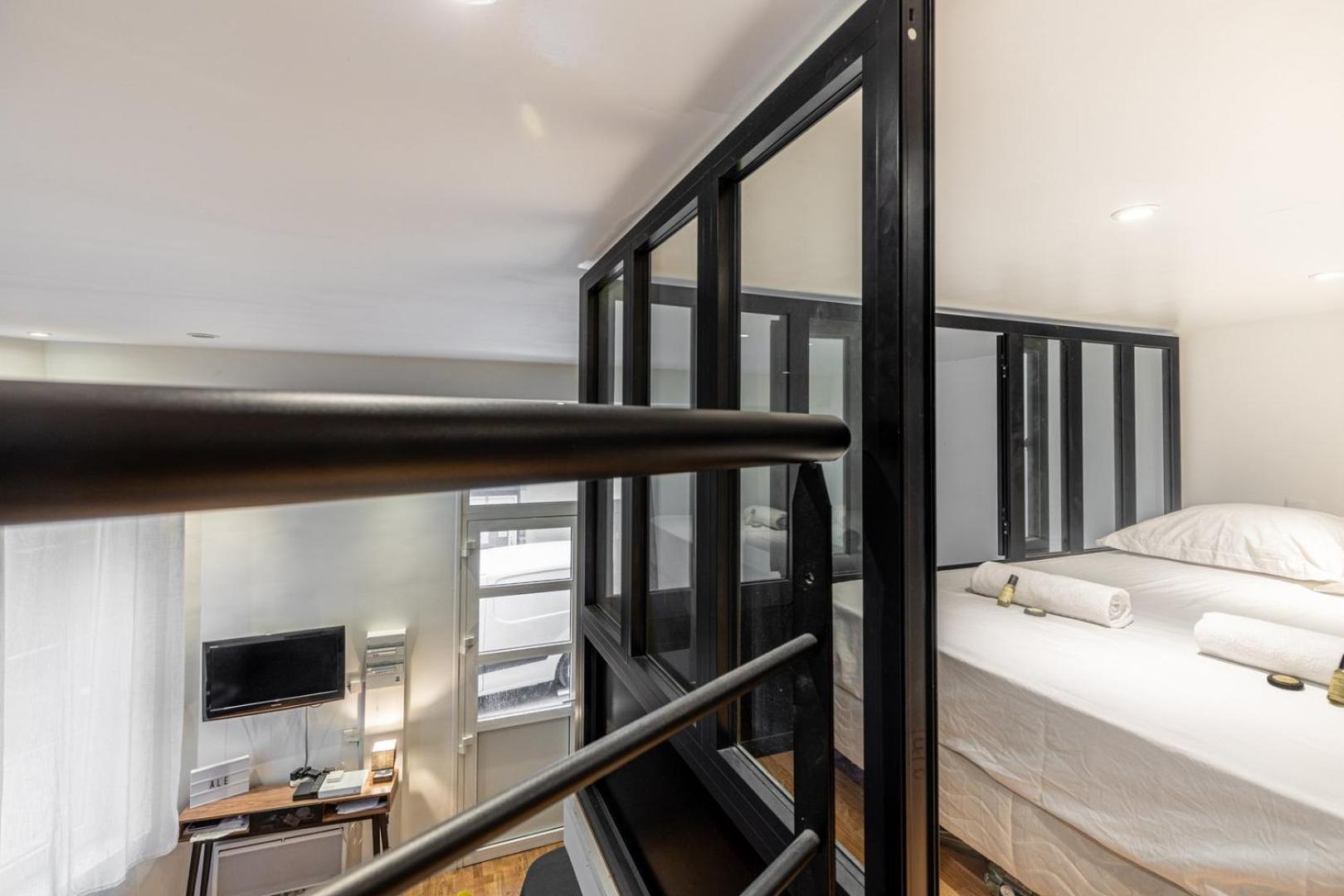 Ferienwohnung Guestready - Modern Duplex In Bourse - Sentier Paris Exterior foto